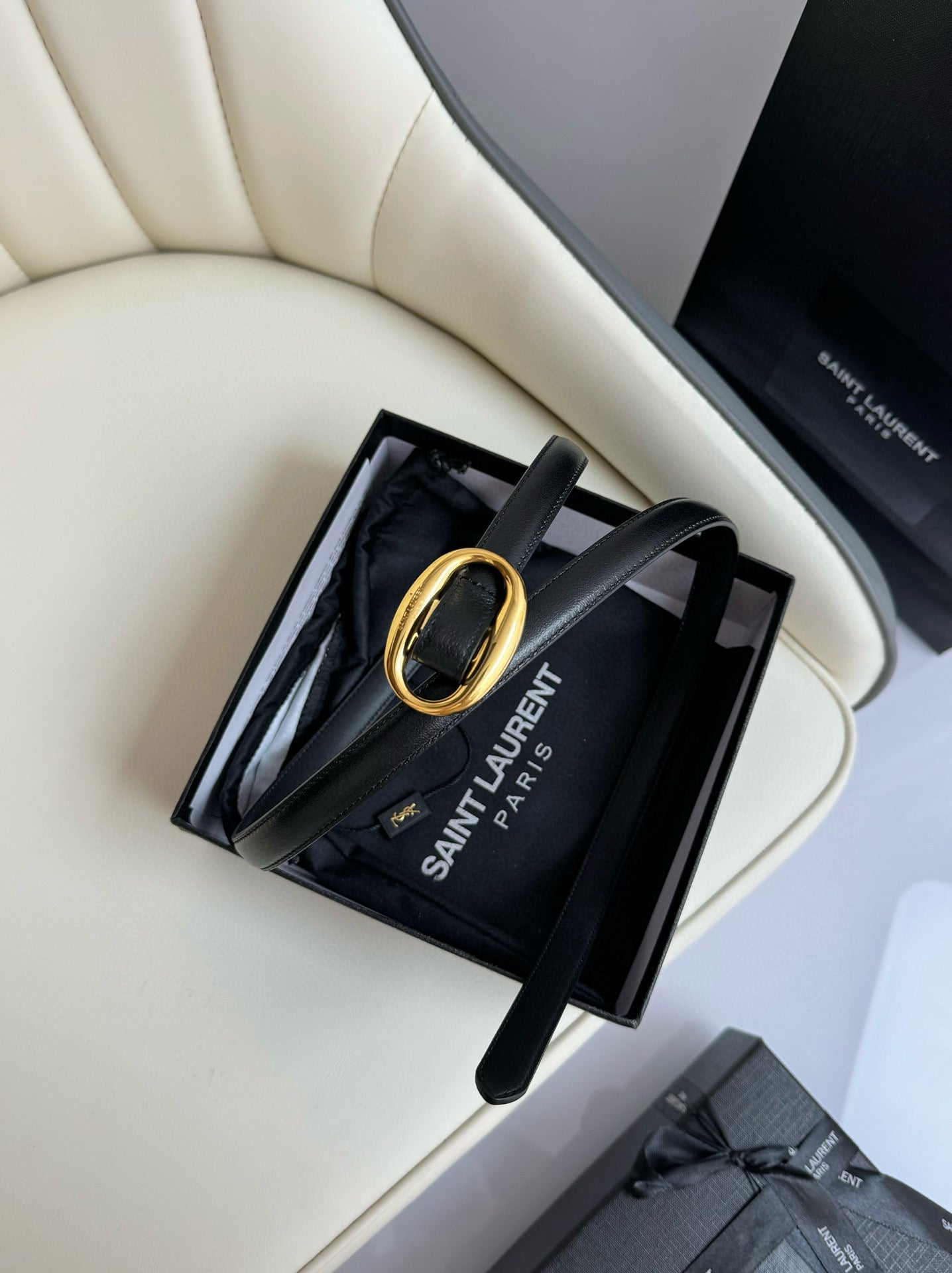 YSL Belt (Width 1.5cm）