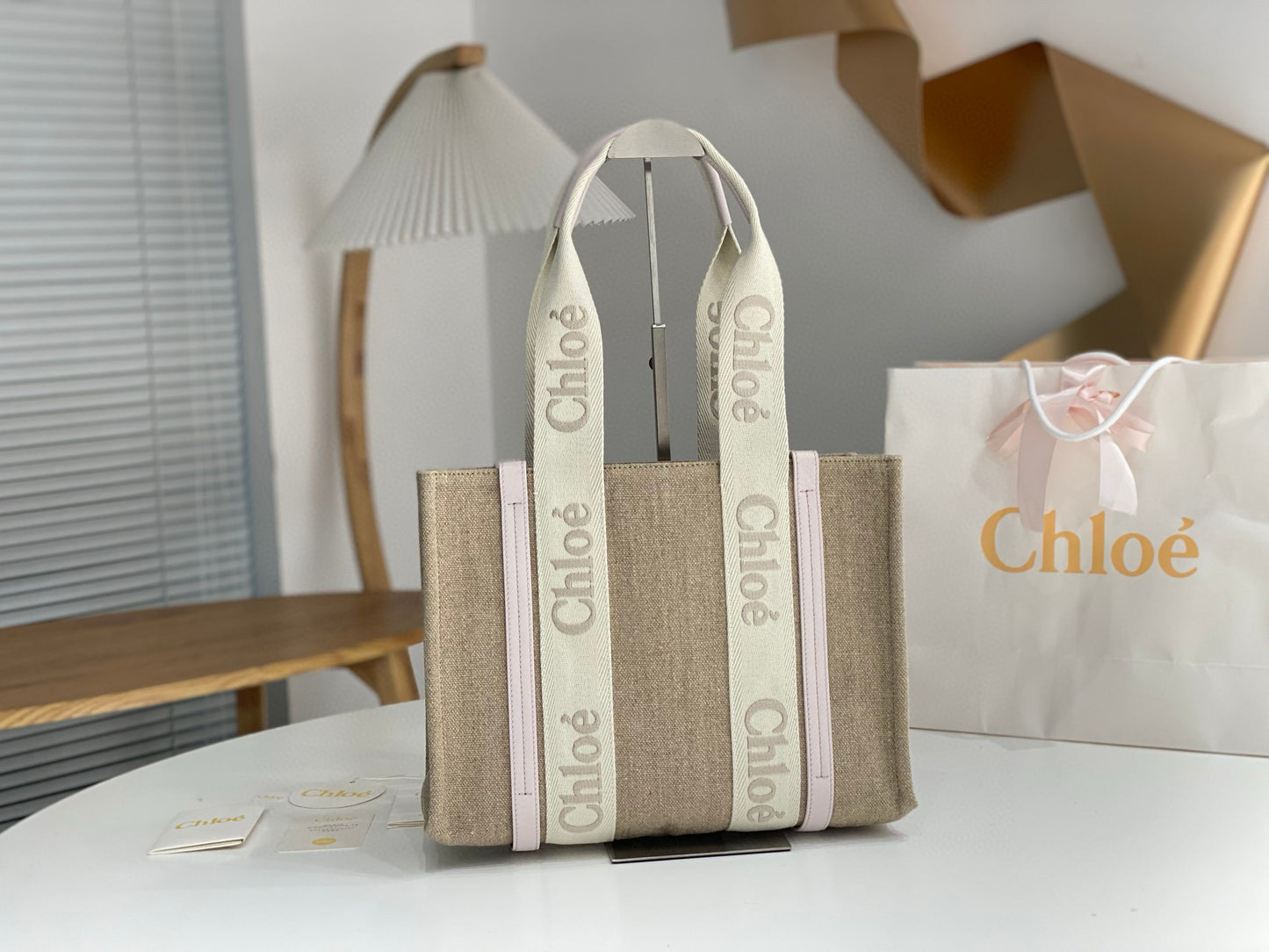 Chloe Woody Tote Bag