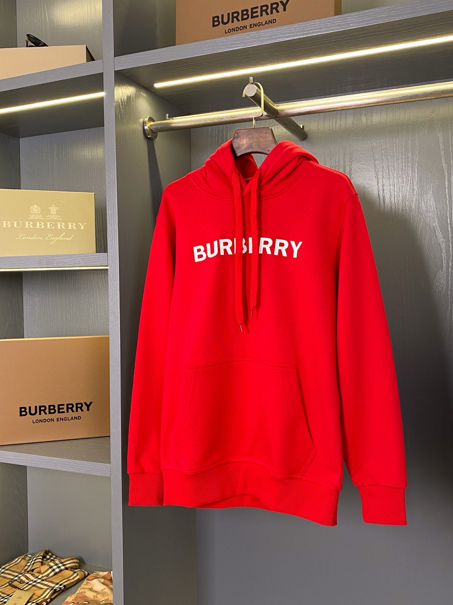 Sudadera con capucha Burberry