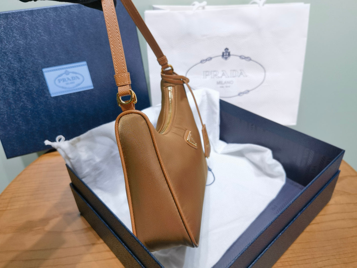 PD Saffiano Hobo Bag