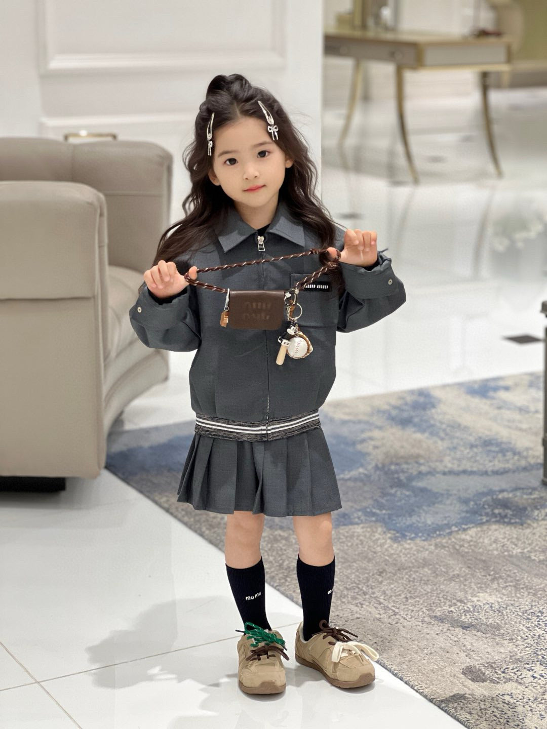 MiuMiu Jacket/Skirt Set