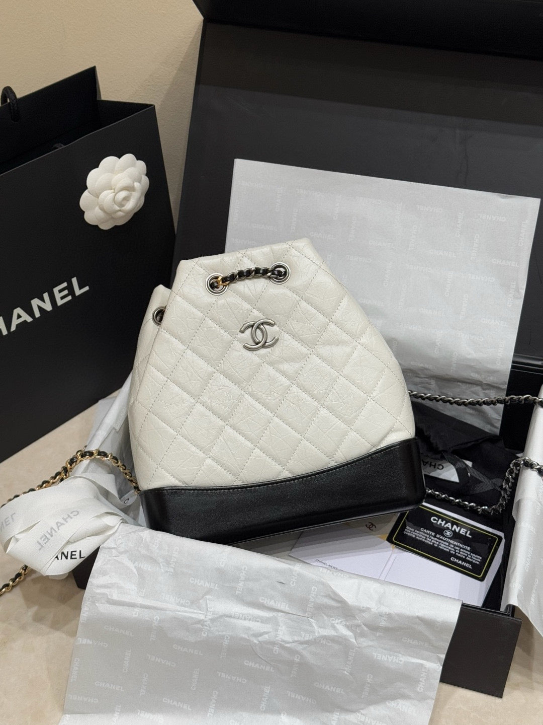 Chanel Gabrielle Backpack (23x22.5x10.5)