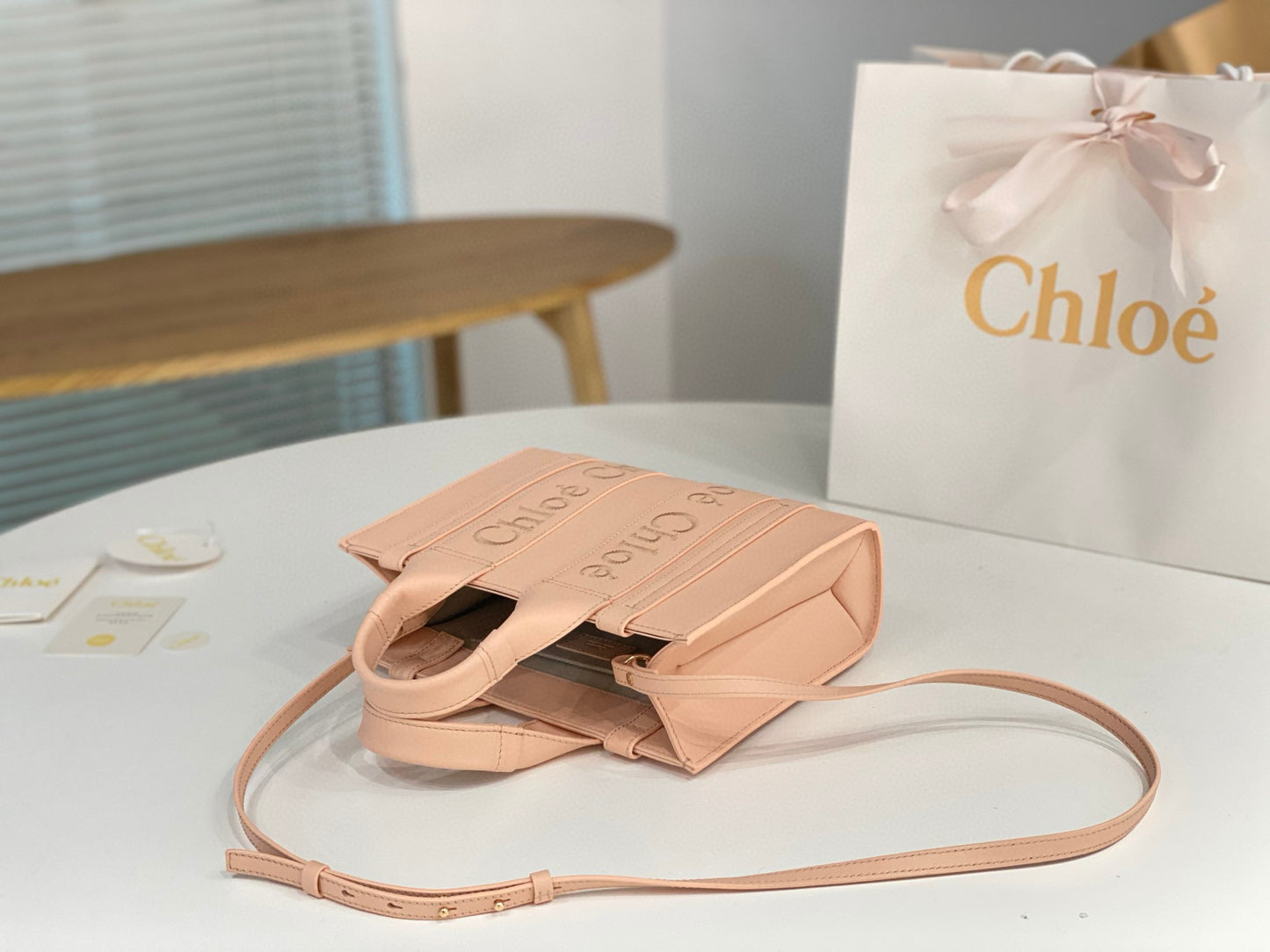 Chloe Woody Tote Bag