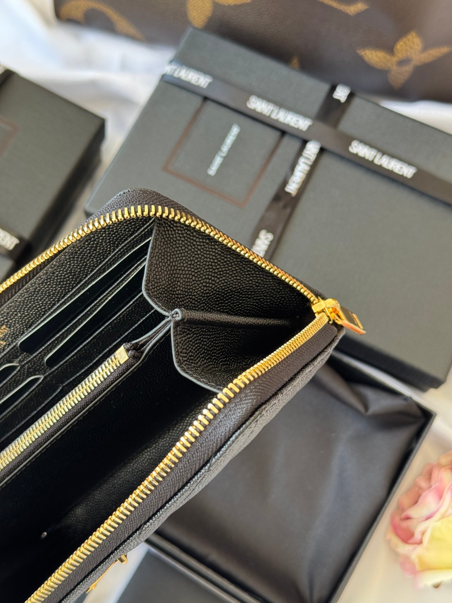 YSL Long Wallet