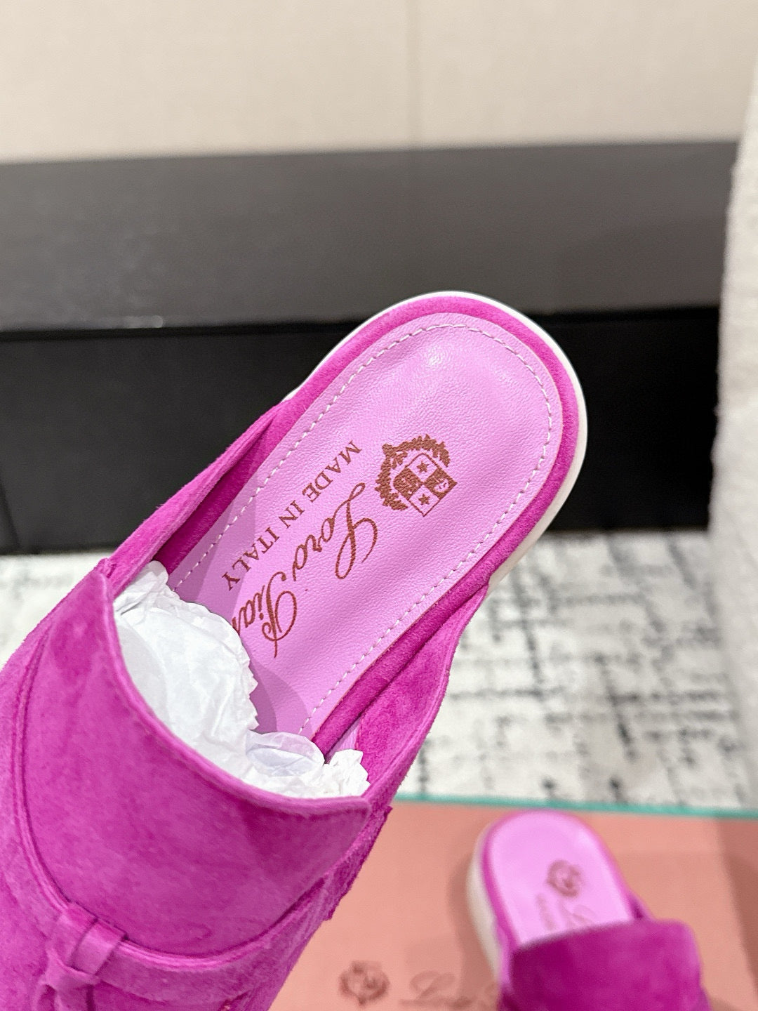 Loro Piana Sabot Loafers