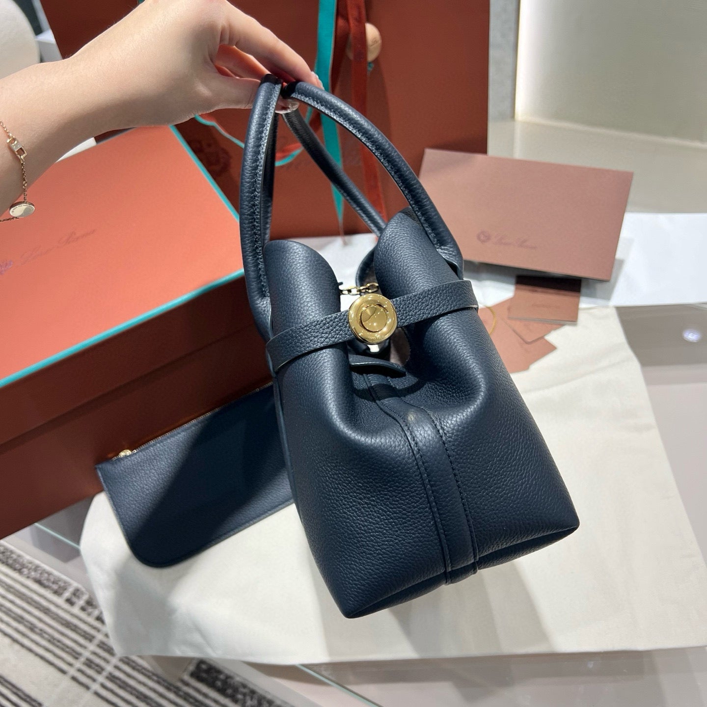 Loro Piana Ghiera Handbag Mini