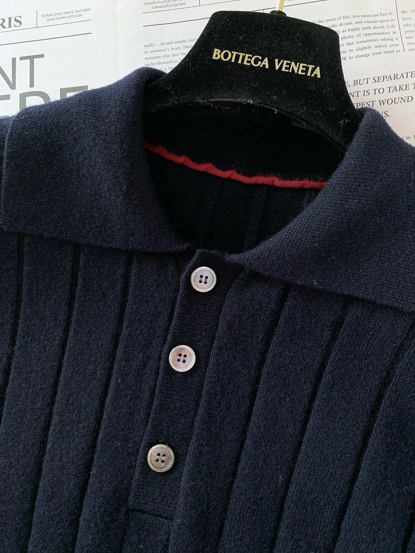 Brunello Cucinelli Long Sleeve Polo