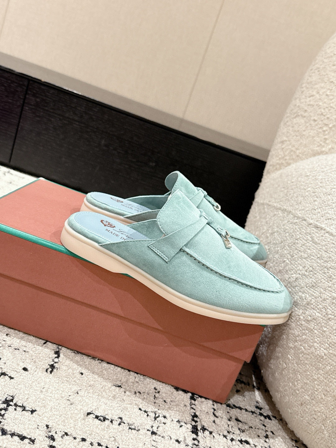 Loro Piana Sabot Loafers