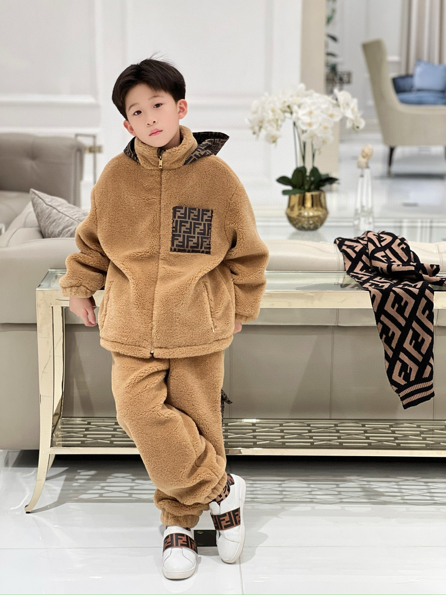 Fendi Jacket/Long Pant Set