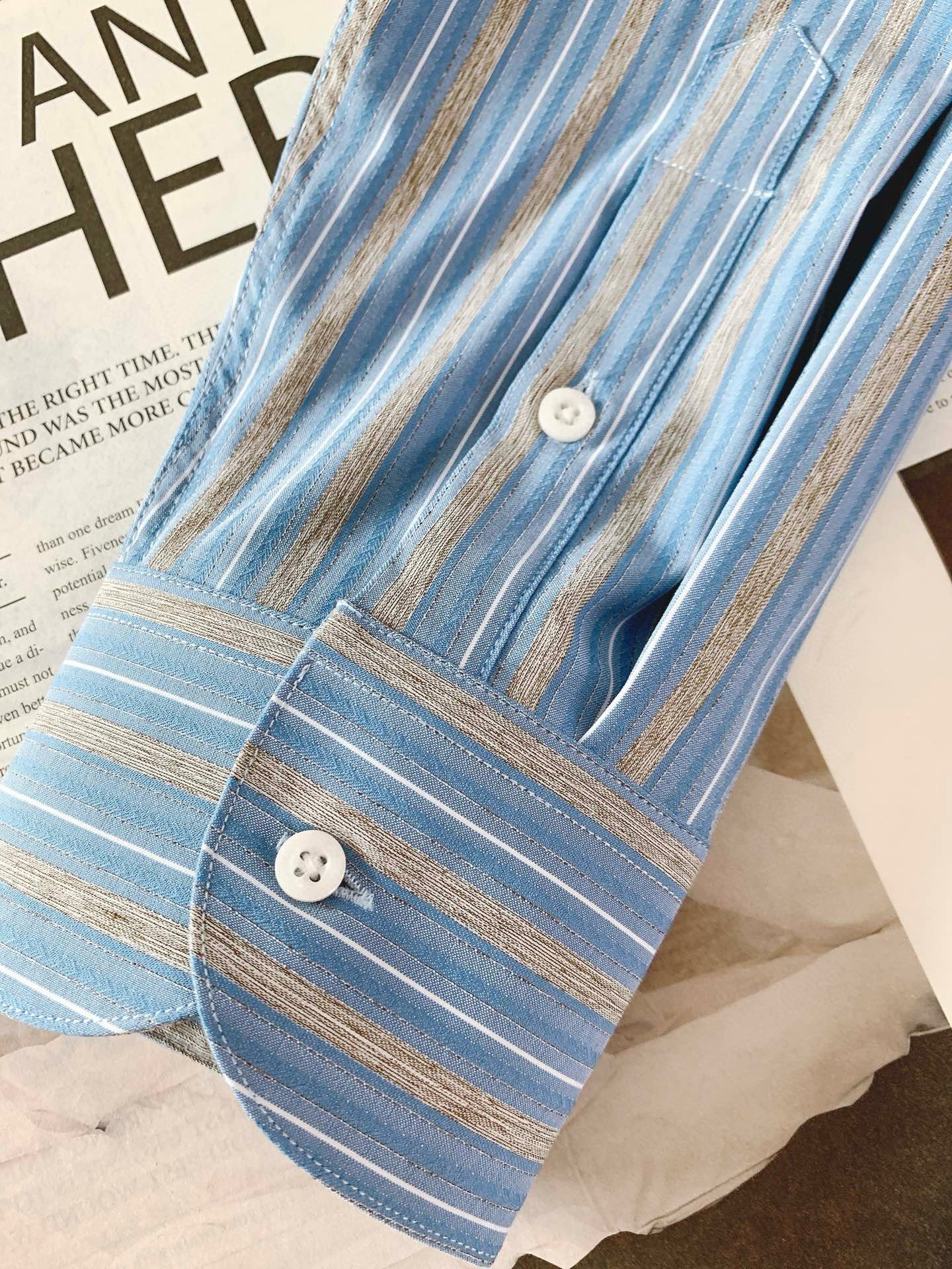 Brunello Cucinelli Long Sleeve Shirt