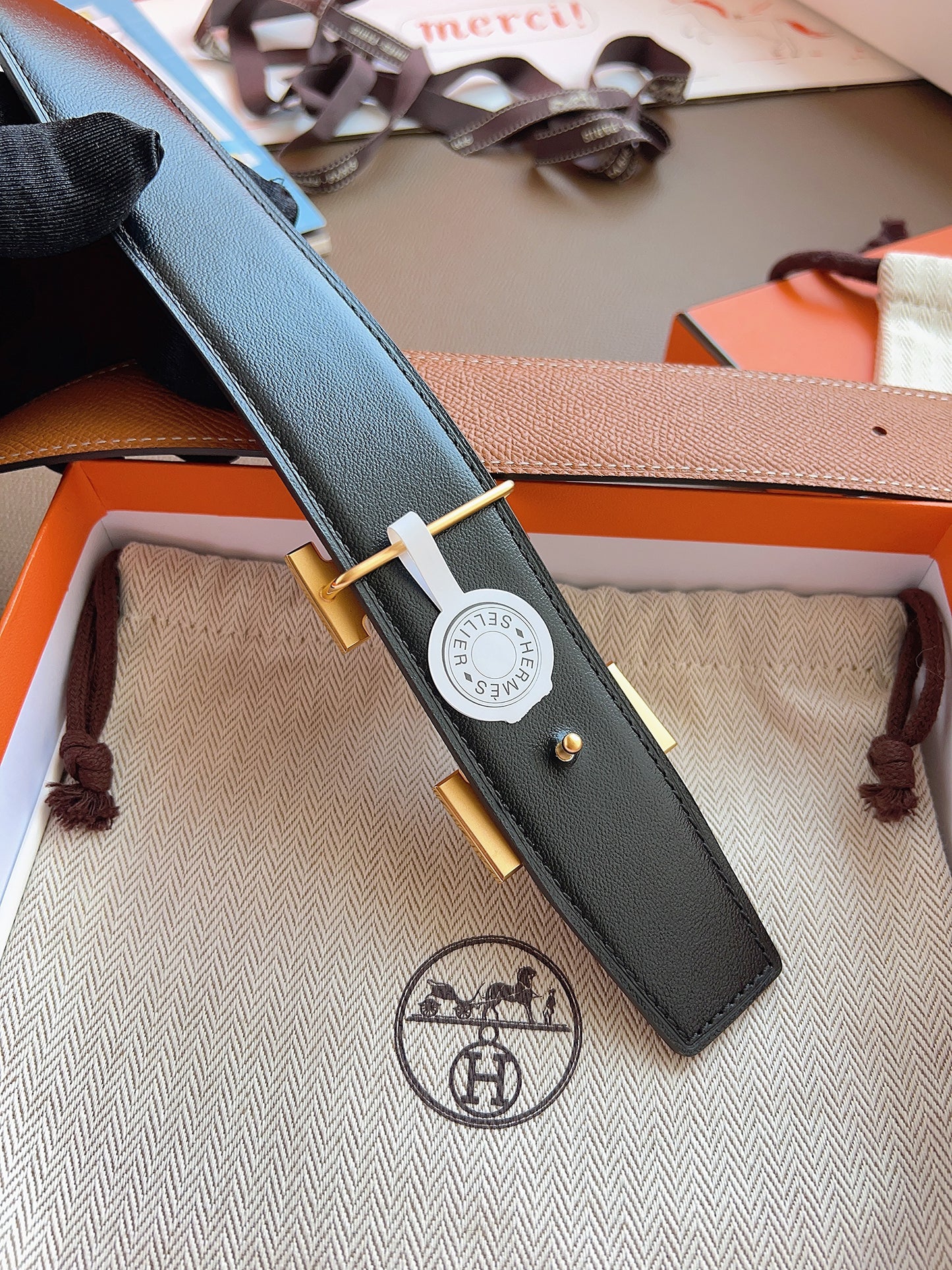 Hermes Belt