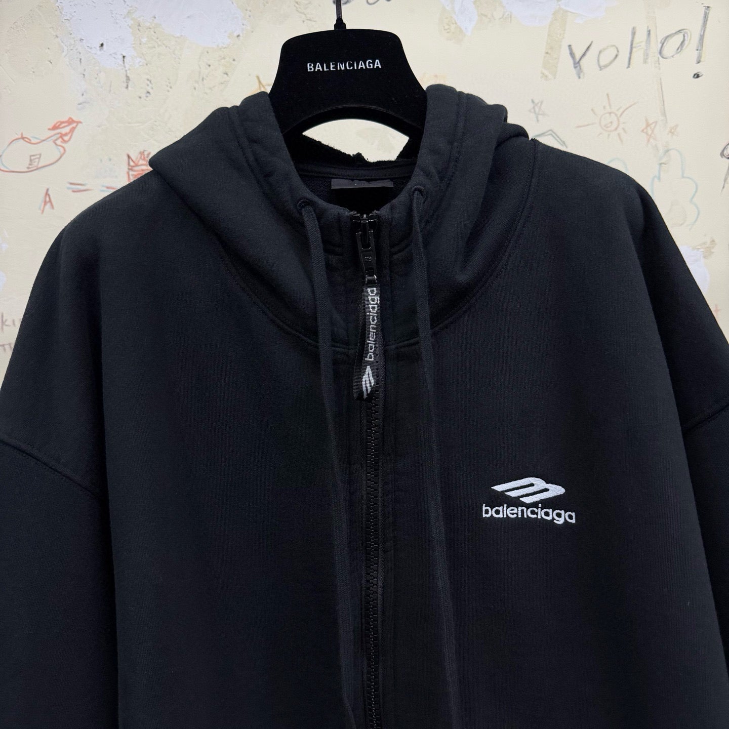 Balenciaga Half Zip Hoodie