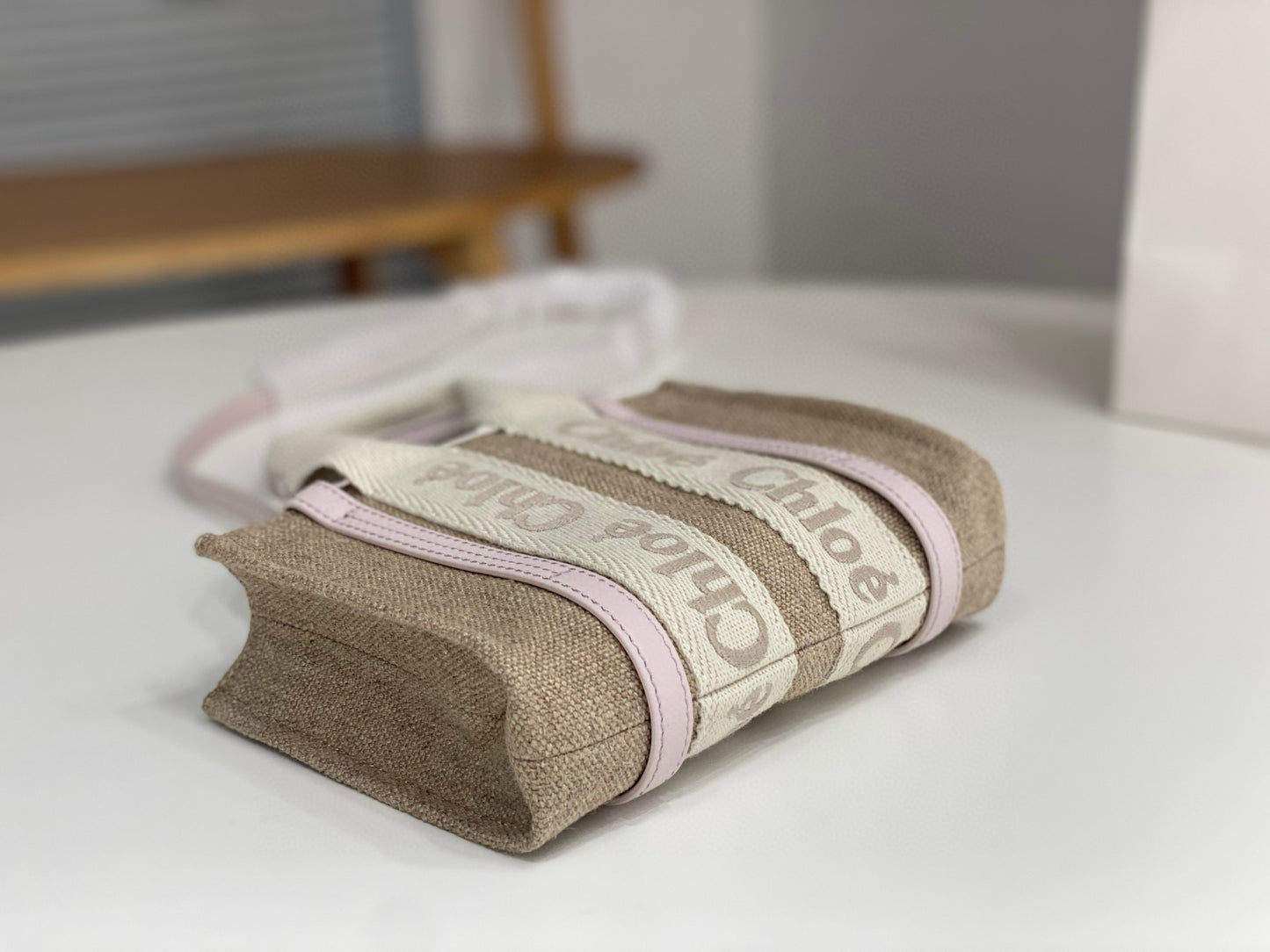 Chloe Woody Tote Bag