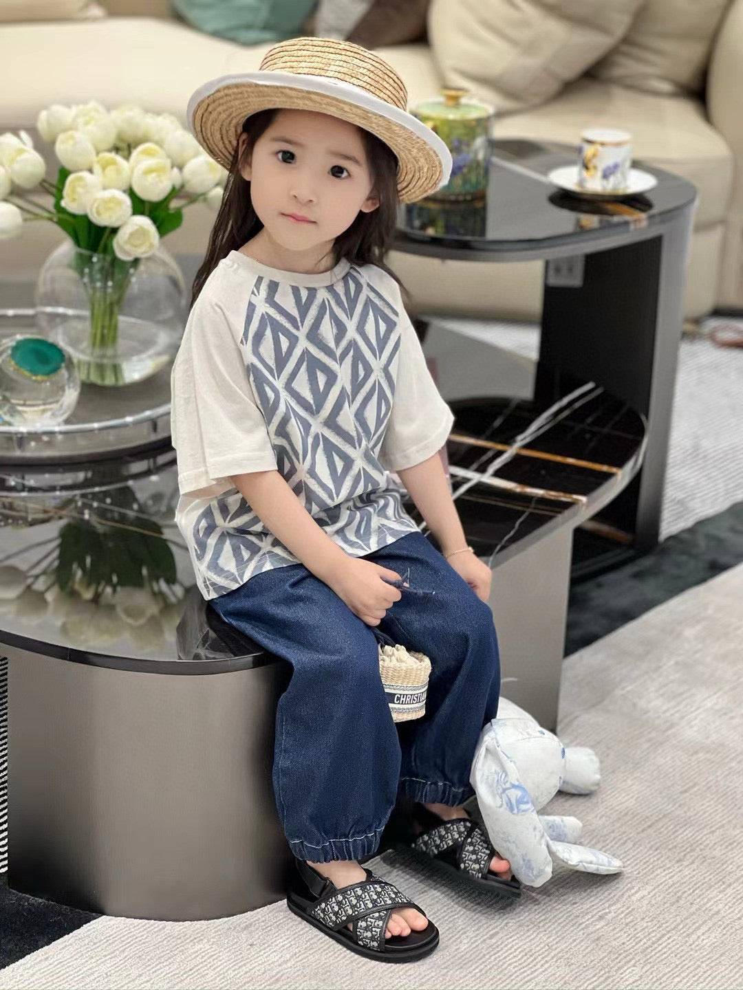 CD T-shirt/Long Pant Set