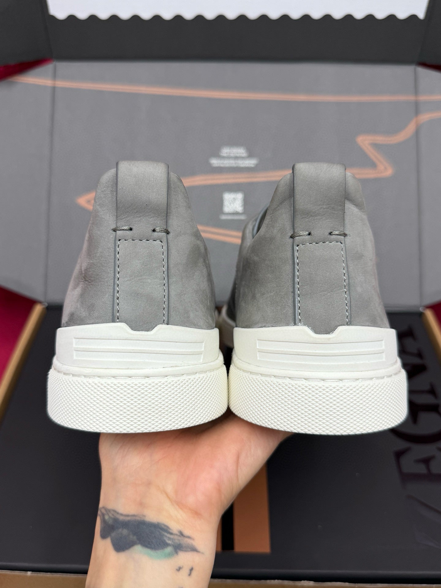 Zegna Alligator Sneakers