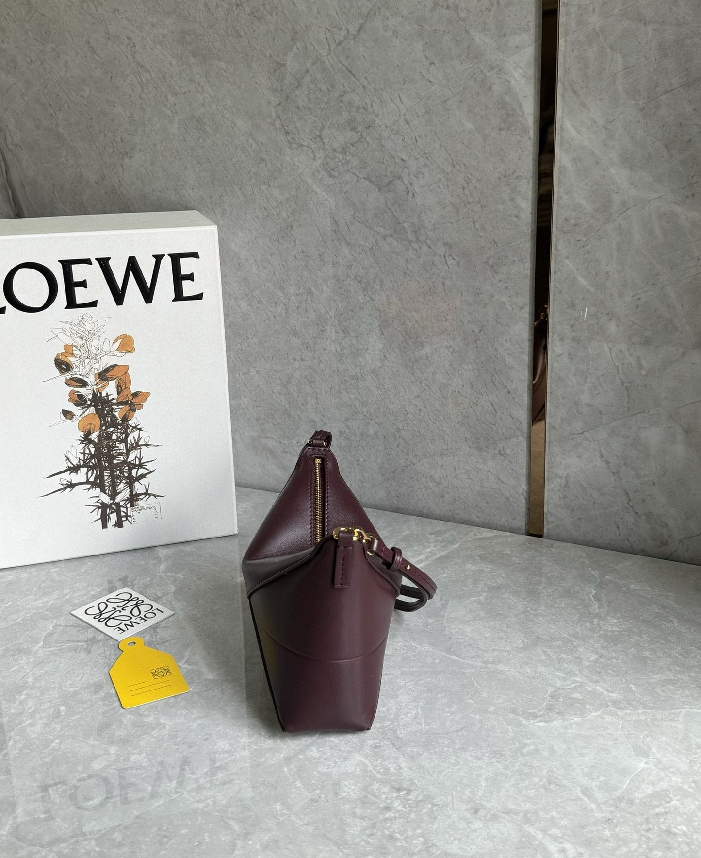Loewe Puzzle Fold Pouch Mahjong Bag(23x6.5x15.5cm)