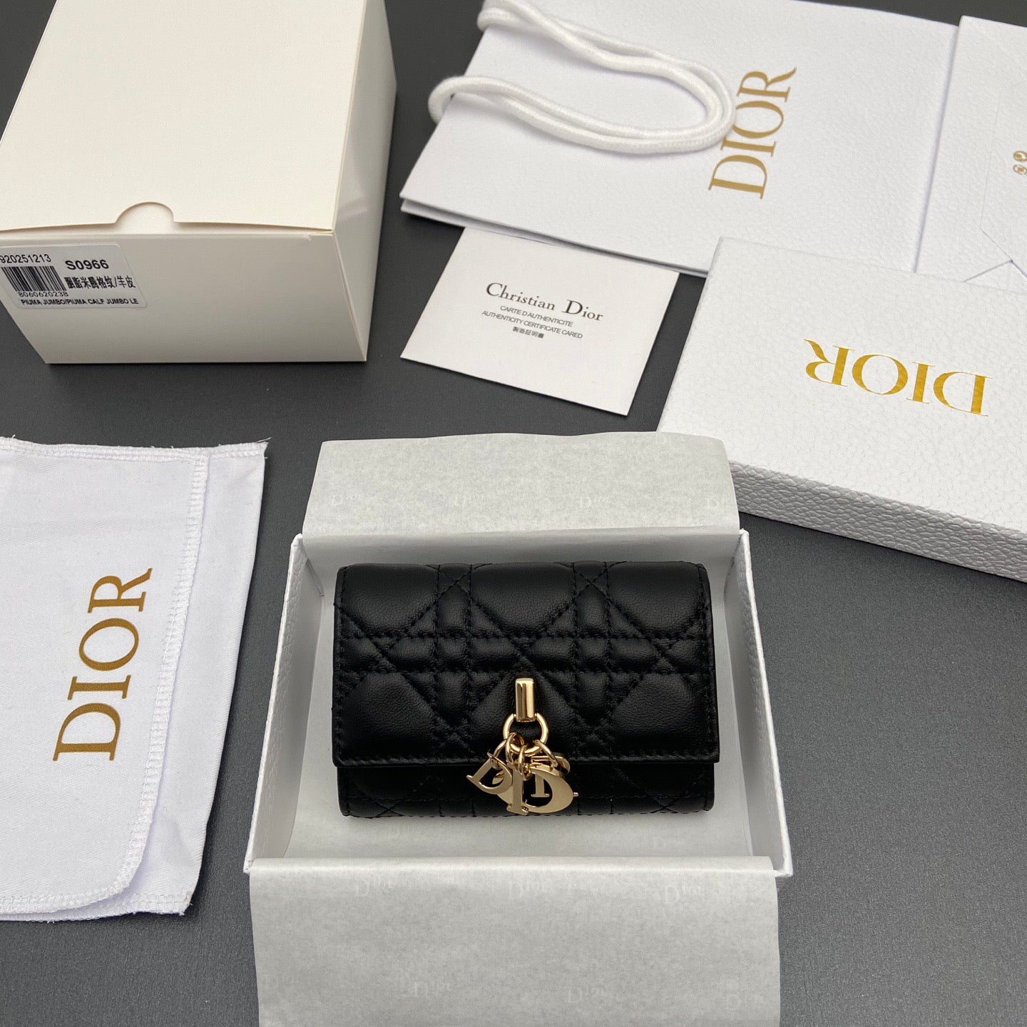Dior Jolie Glycine Wallet