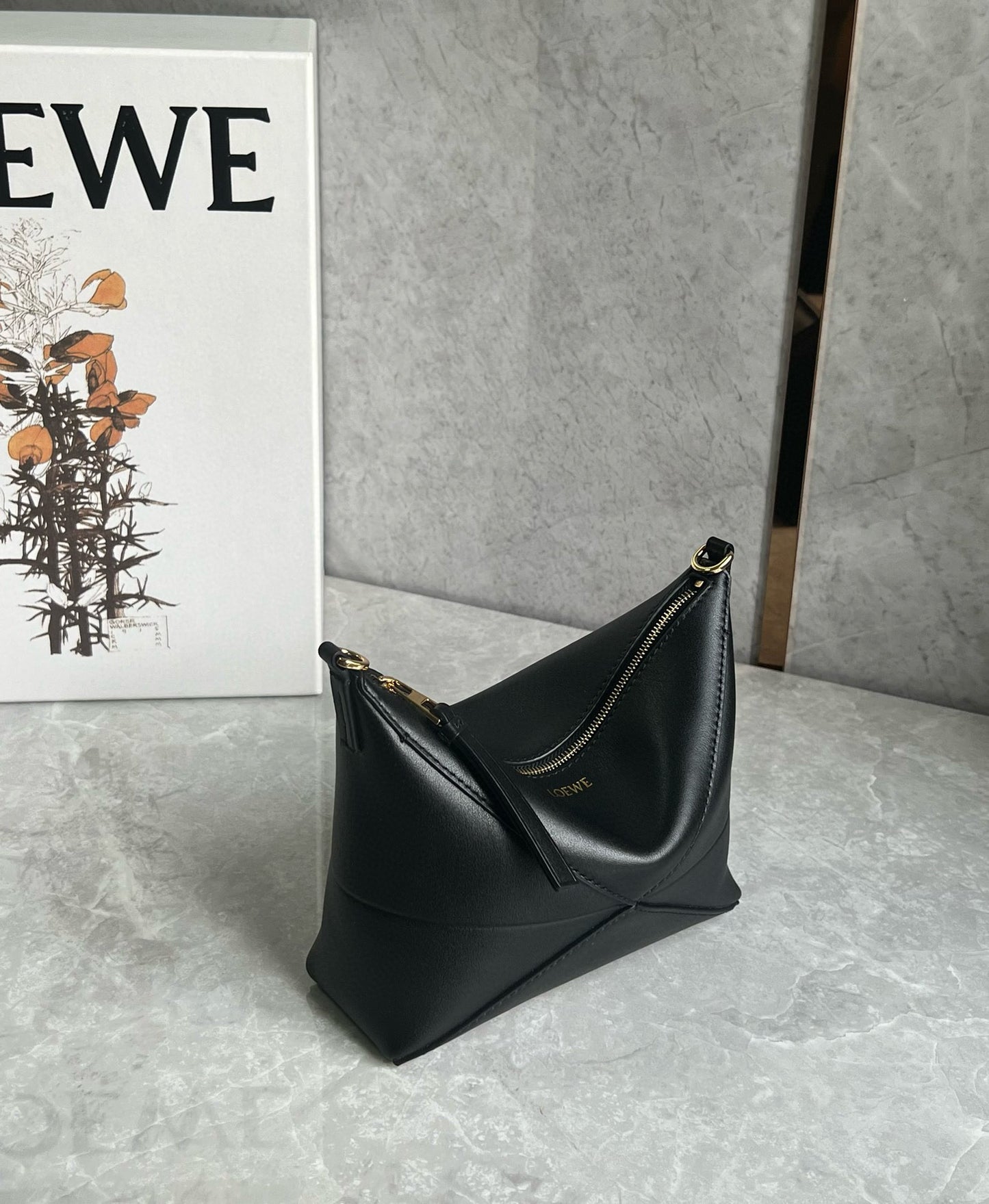 Loewe Puzzle Fold Pouch Mahjong Bag(23x6.5x15.5cm)