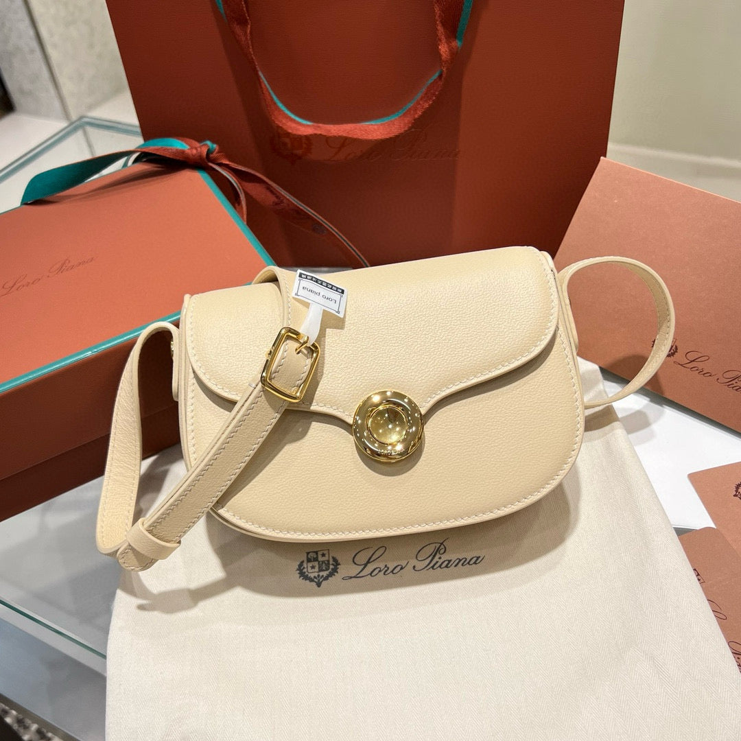 Loro Piana Saddle Bag Mini