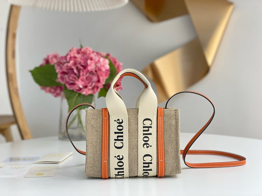 Chloe Woody Tote Bag