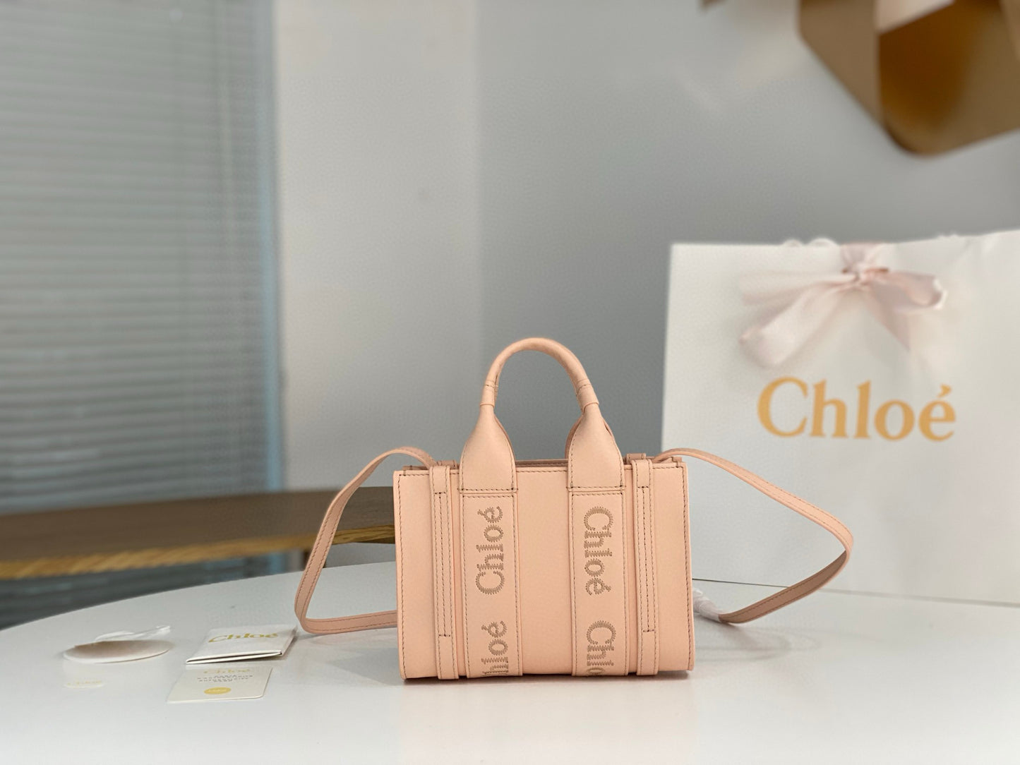 Chloe Woody Tote Bag