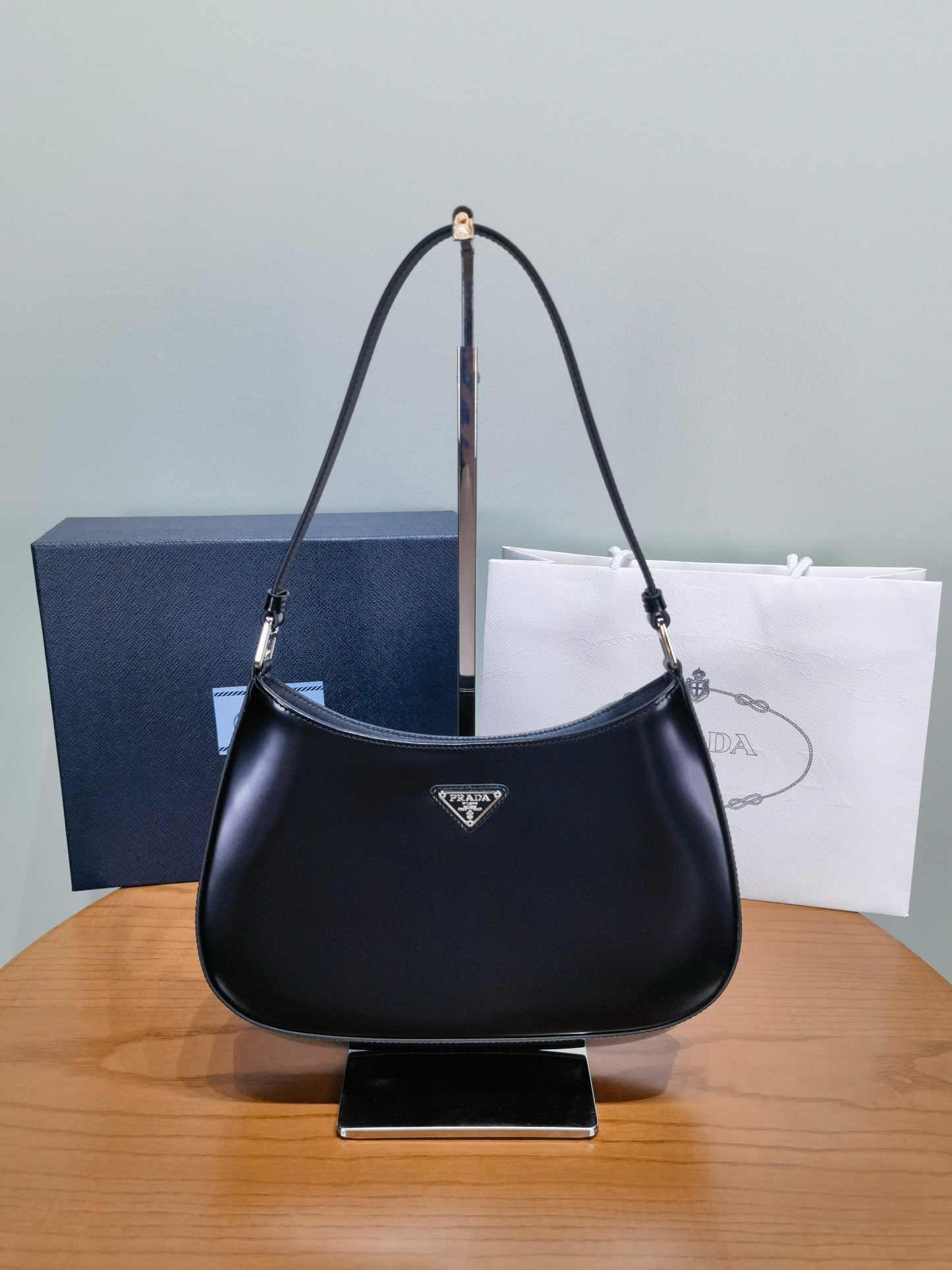 Prada Cleo Shoulder Bag 27x15x5.5cm
