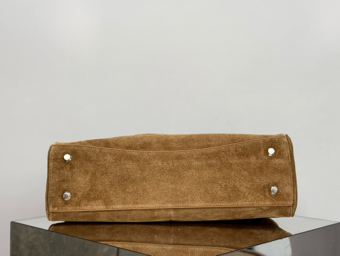 BLCG Rodeo Medium Suede Handbag 40x30x13cm