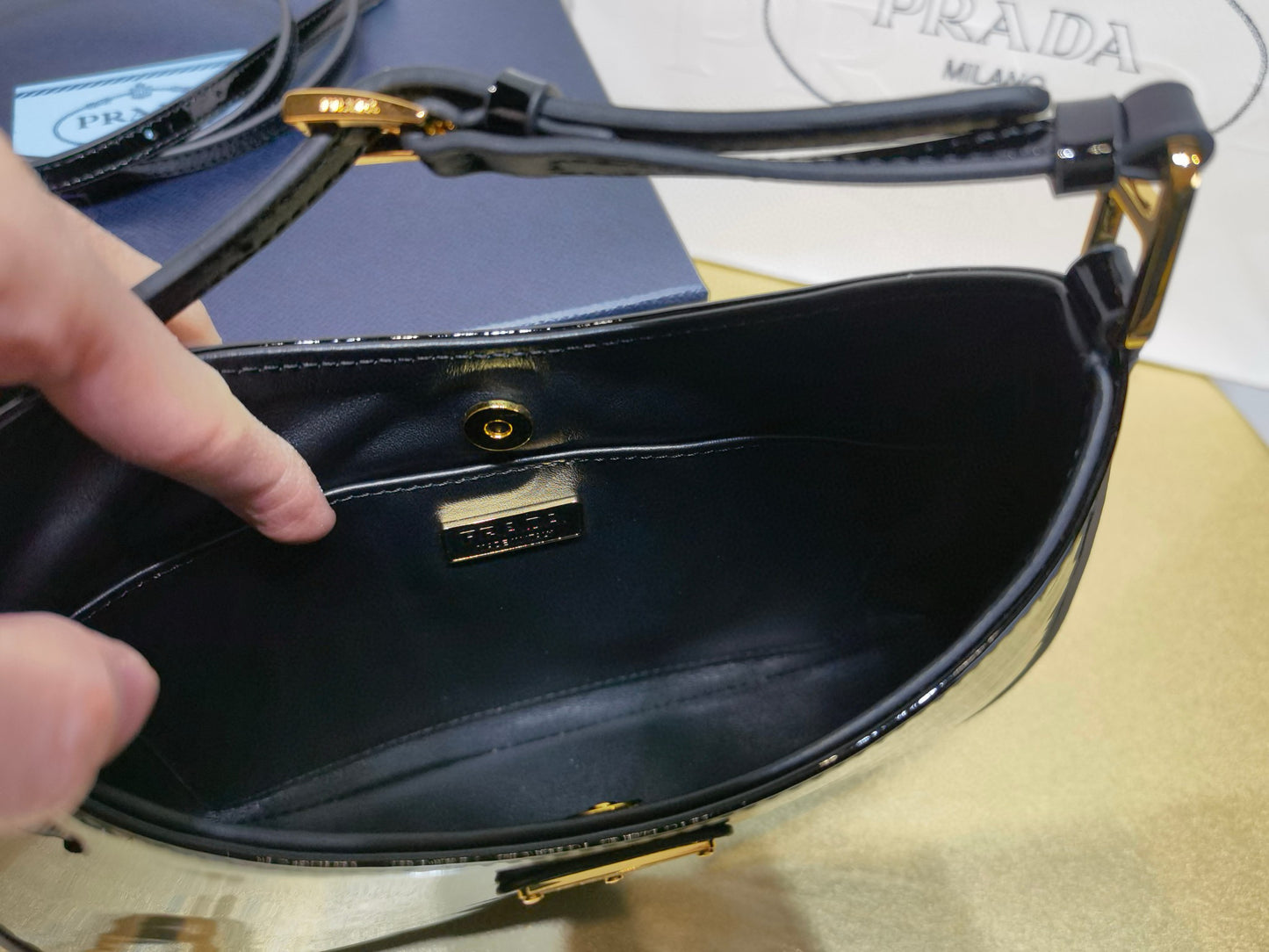 Prada Cleo Shoulder Bag