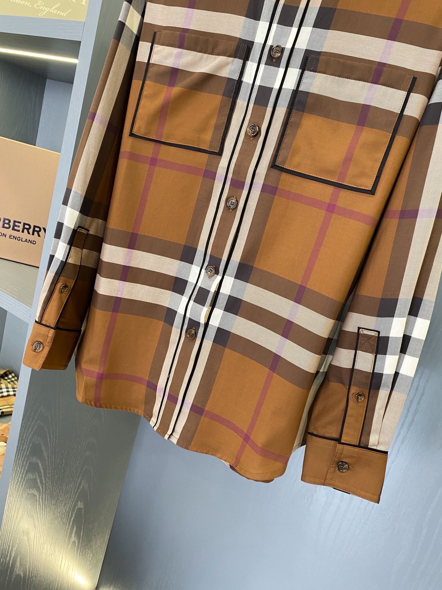 Camisa de manga larga de Burberry