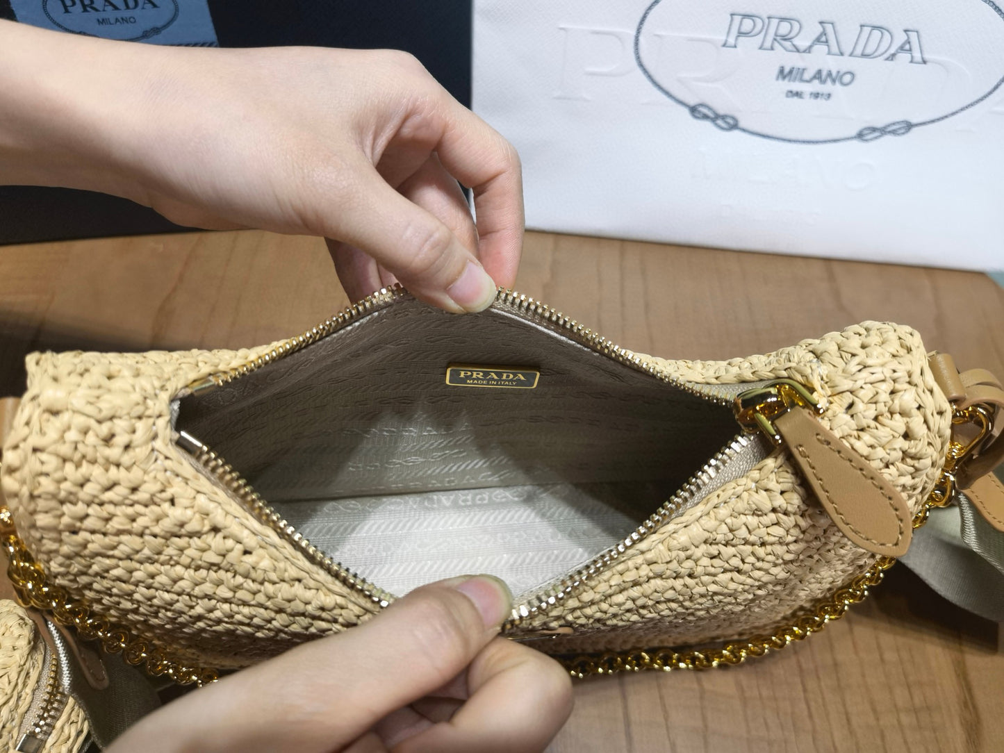 Prada 3 in 1 Cross Body Bag