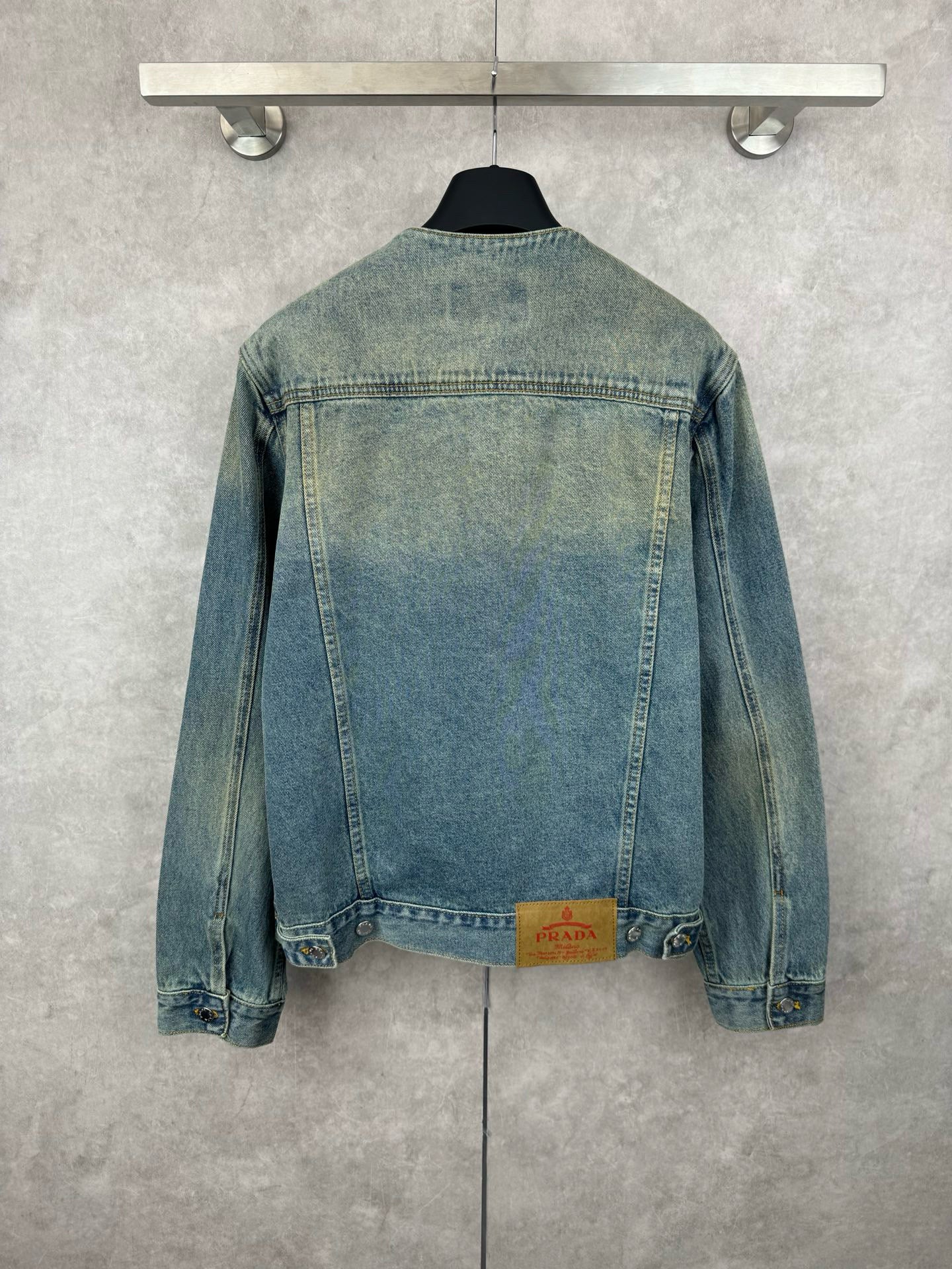 Prada Denim Blouson Jacket