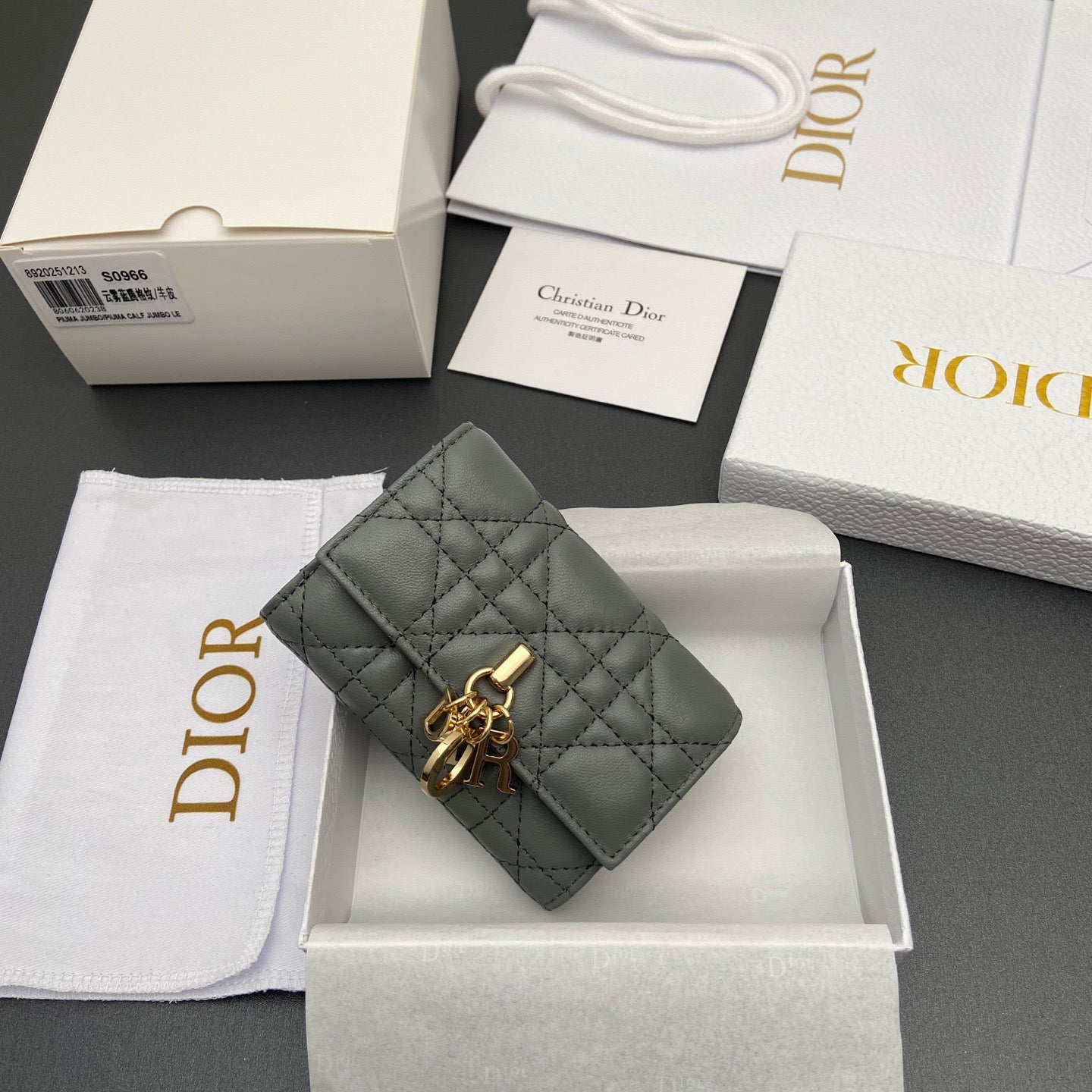 Dior Jolie Glycine Wallet