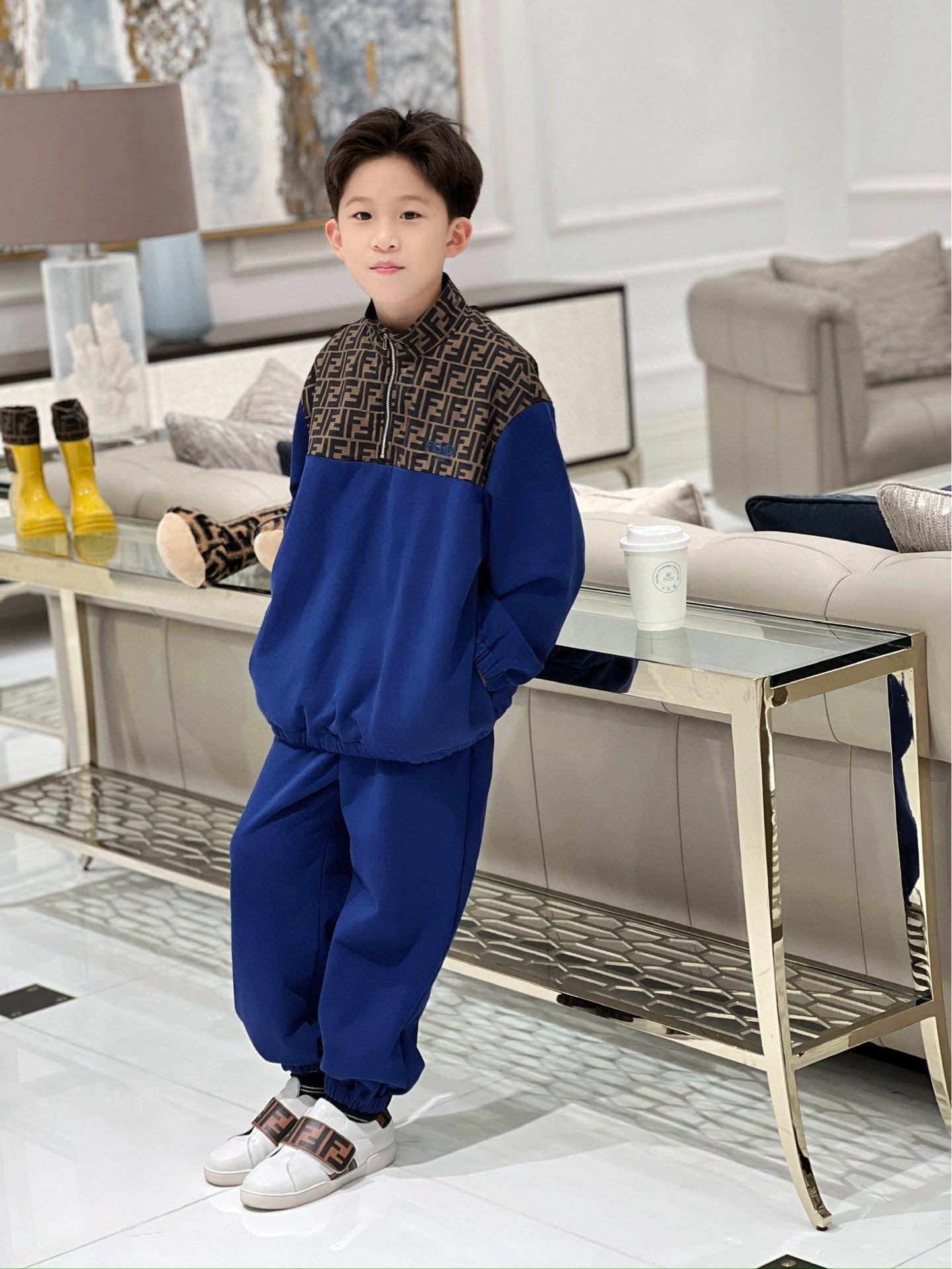Fendi Jacket/Long Pant Set