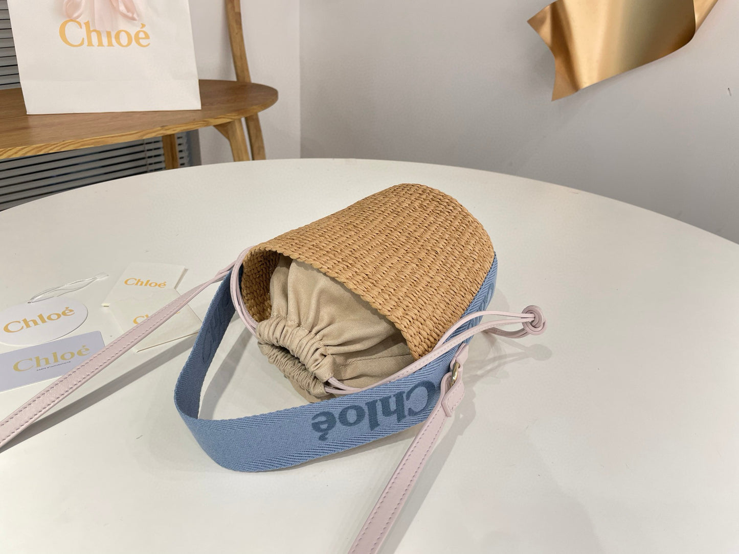 Chloe Woody Tote Bag