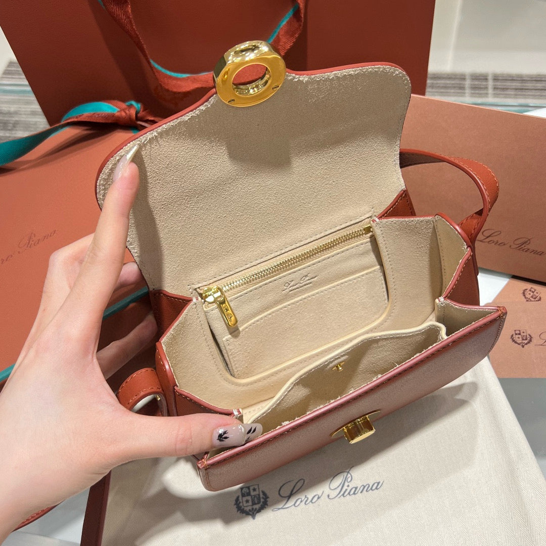 Loro Piana Saddle Bag Mini