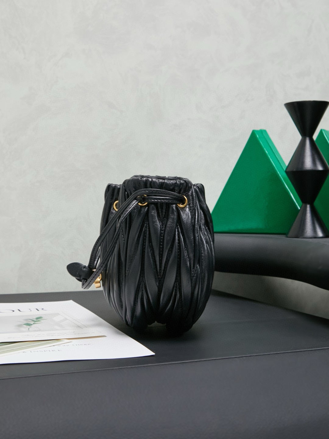 Miu Miu Nappa Handbag