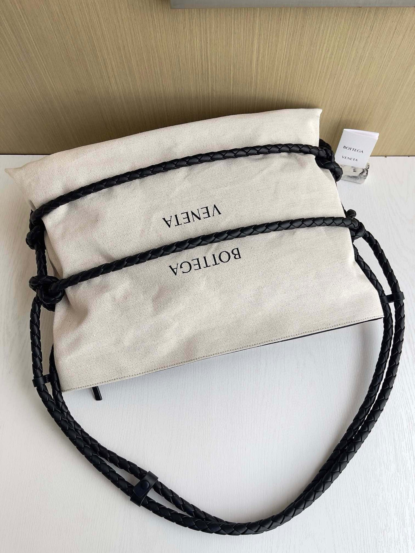BV Quadronna Canvas Tote Bag 50x10x34cm