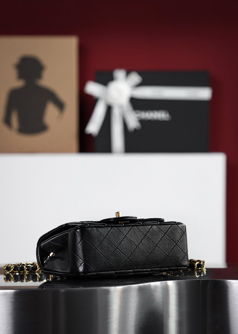 Chanel CF Mini Bag (12x20x6cm)