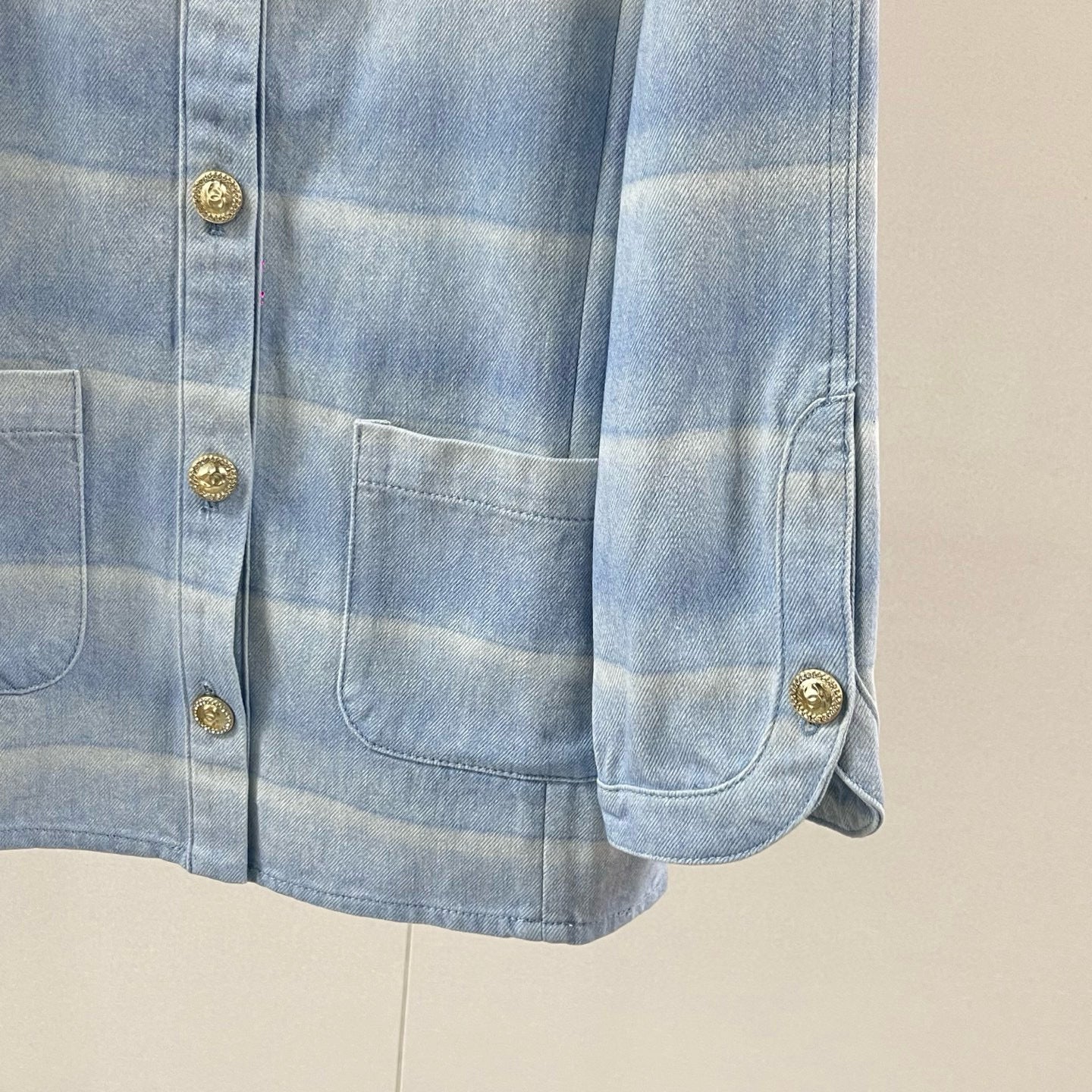 Chanel Denim Jacket With Pants Set
