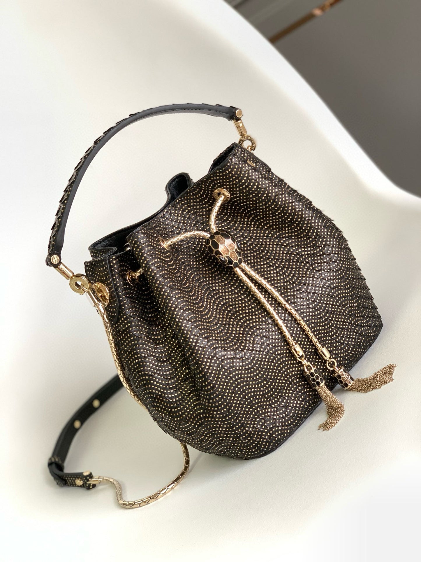 Bvlgari Serpenti Forever Bucket Bag