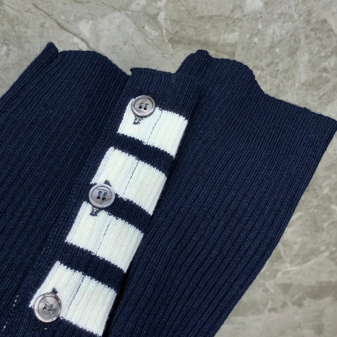Thom Browne Long Sleeve Polo