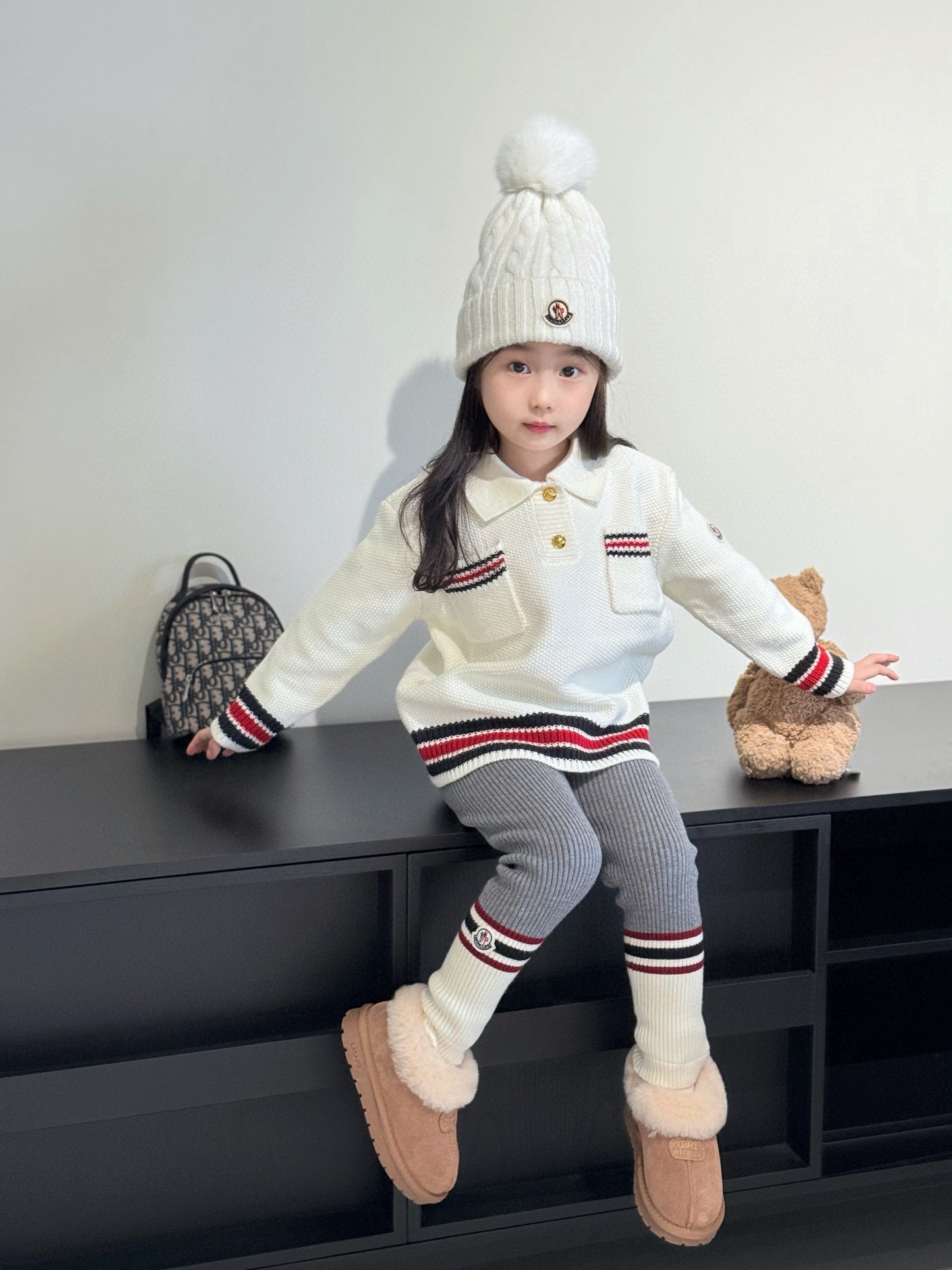 Moncler Polo/Long Pant Set