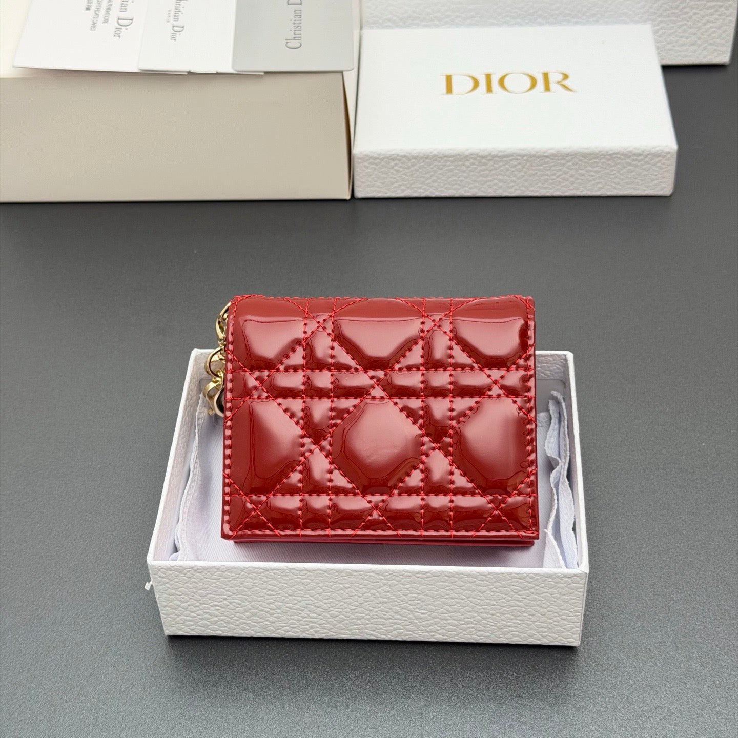 Dior Lady Gardenia Wallet