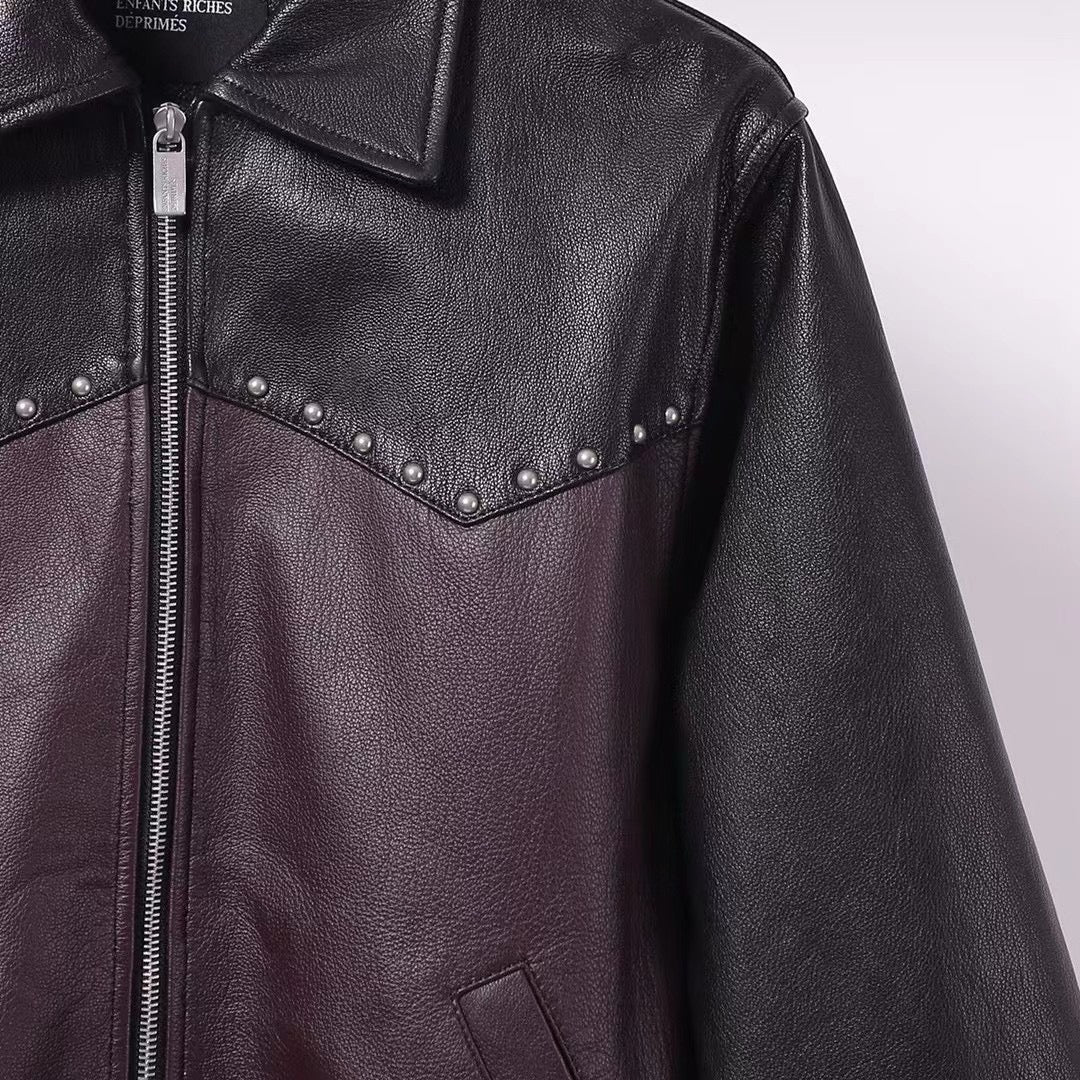 Enfants Riches Déprimés Leather Jacket