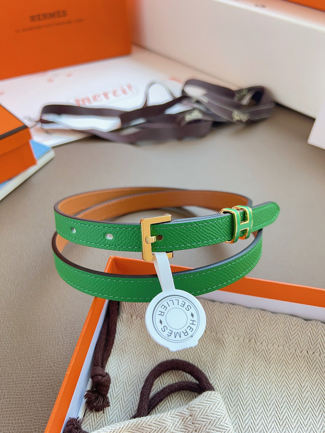 Hermes Belt