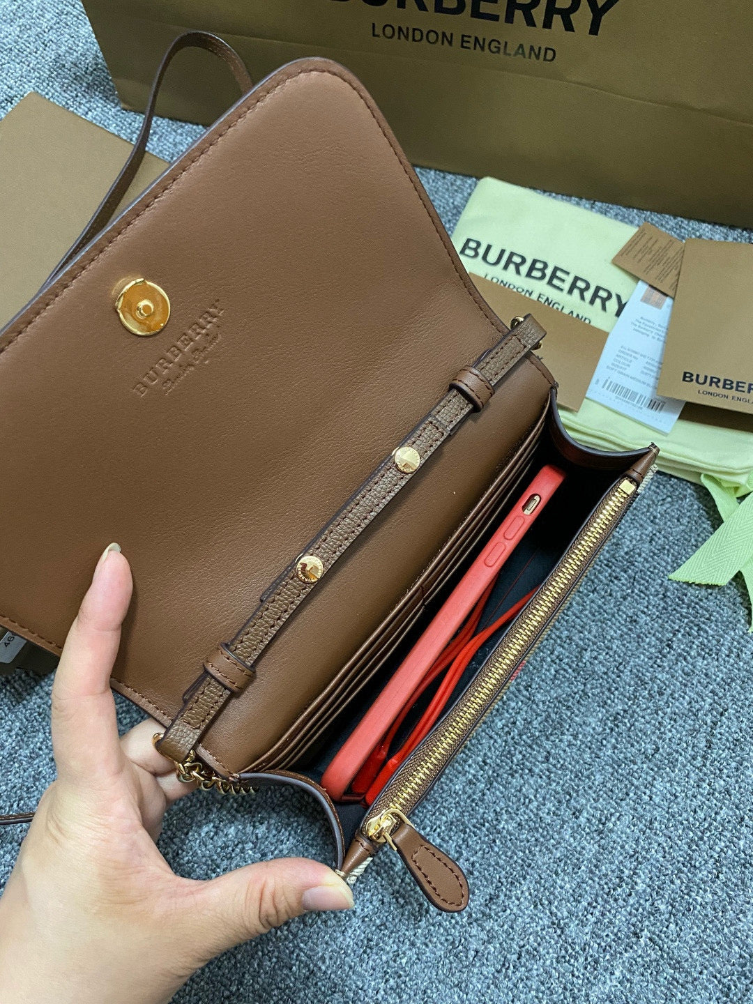Burberry Crossbody Hampshire Bag