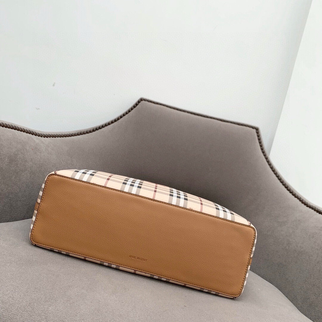 Burberry Medium Lavenby Reversible Tote Bag