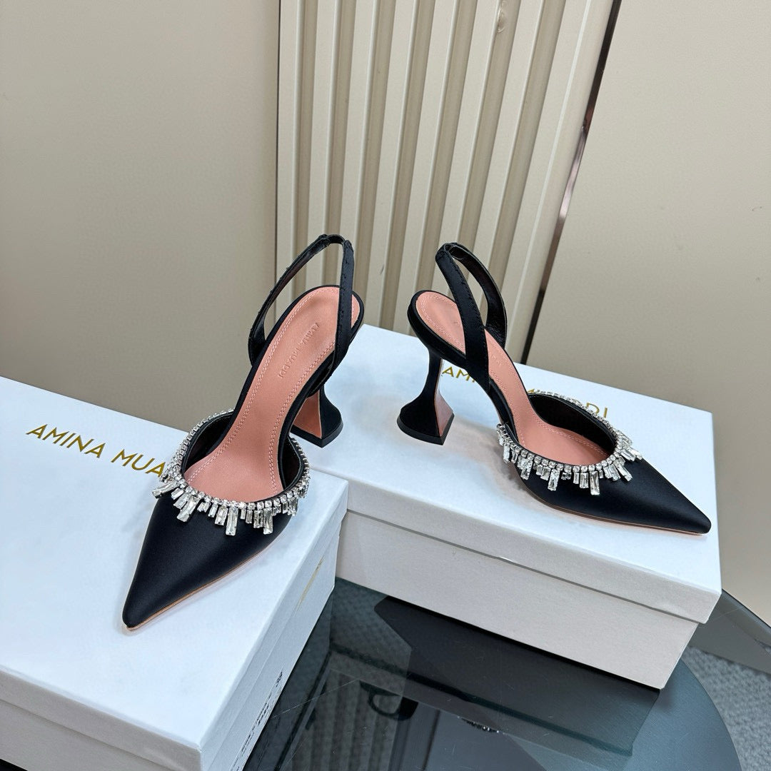 Amina Muaddi Heels