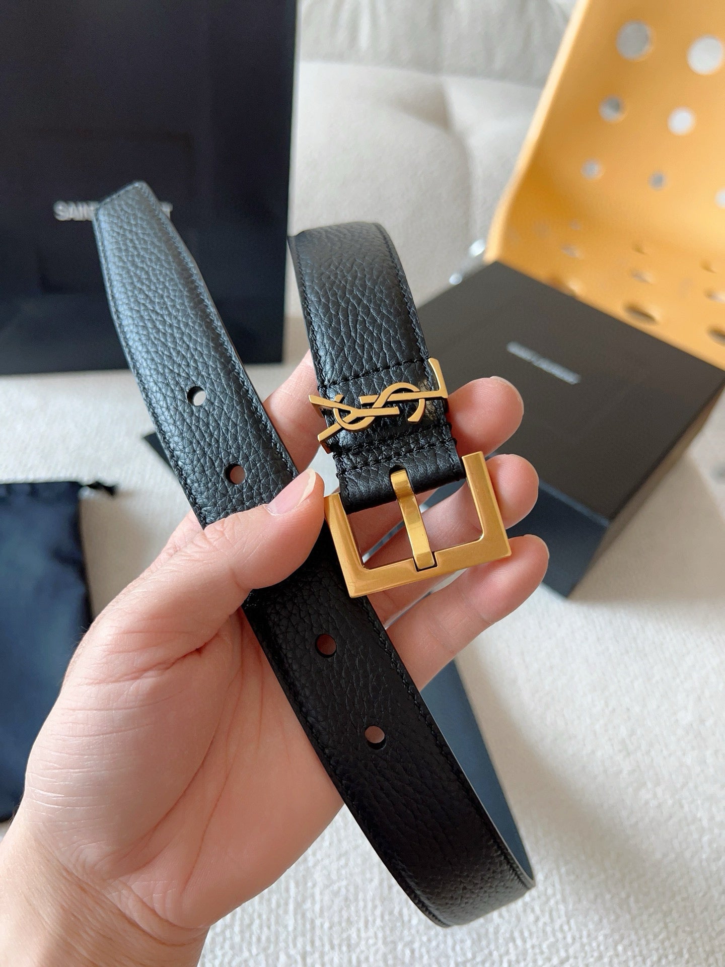 Saint Laurent Belt