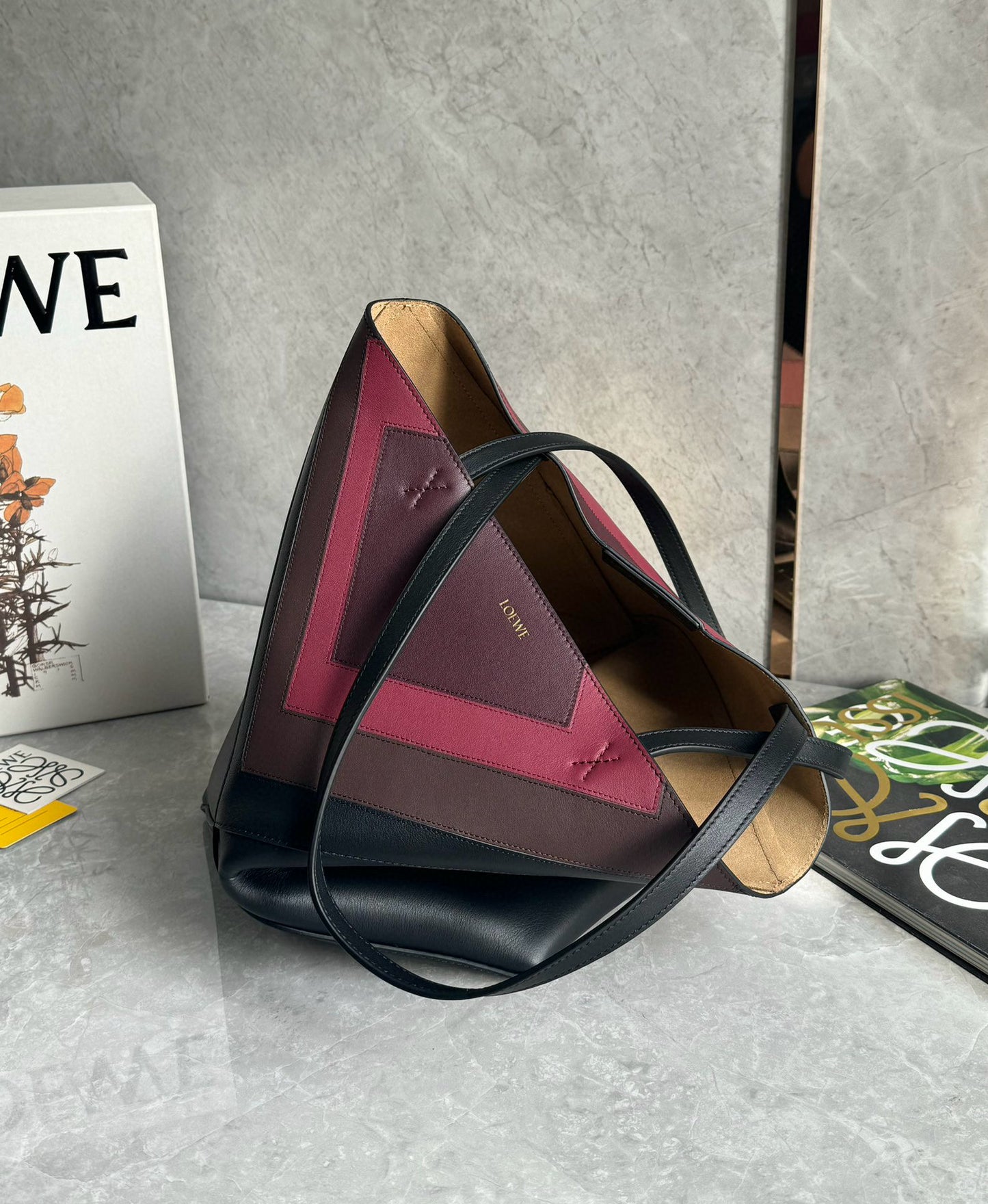 Loewe Puzzle Fold Tote Bag(25.5x14.5x31.5cm)